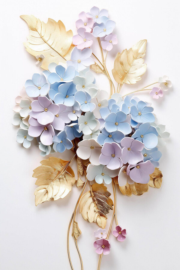 Bouquet de fleurs et de feuilles Bouquet de fleurs et de feuilles