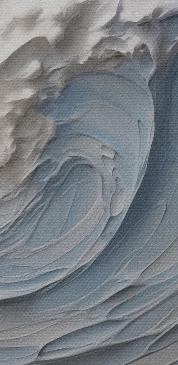 Vague blanche et bleue Vague blanche et bleue