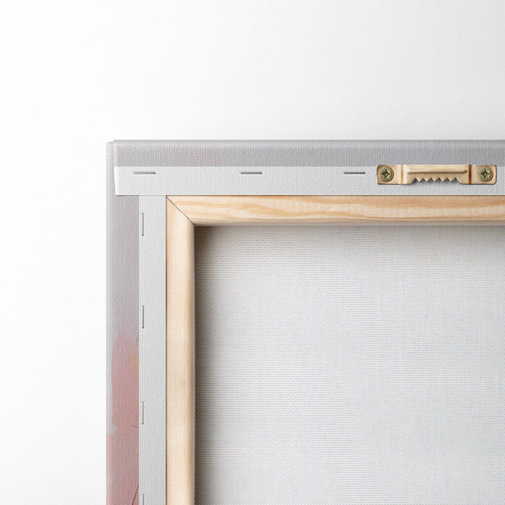 Painting of flowers on a wall