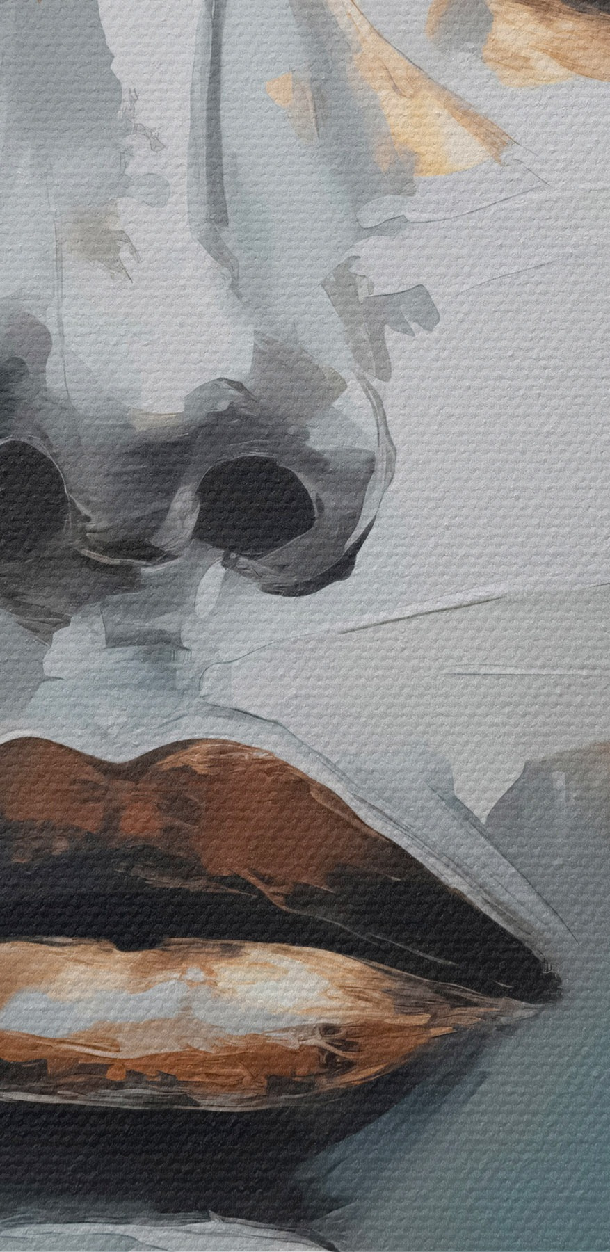 Peinture d'un visage de femme Peinture d'un visage de femme