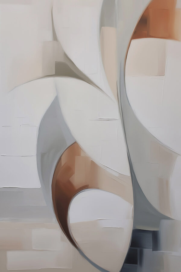 Art blanc et brun Art blanc et brun