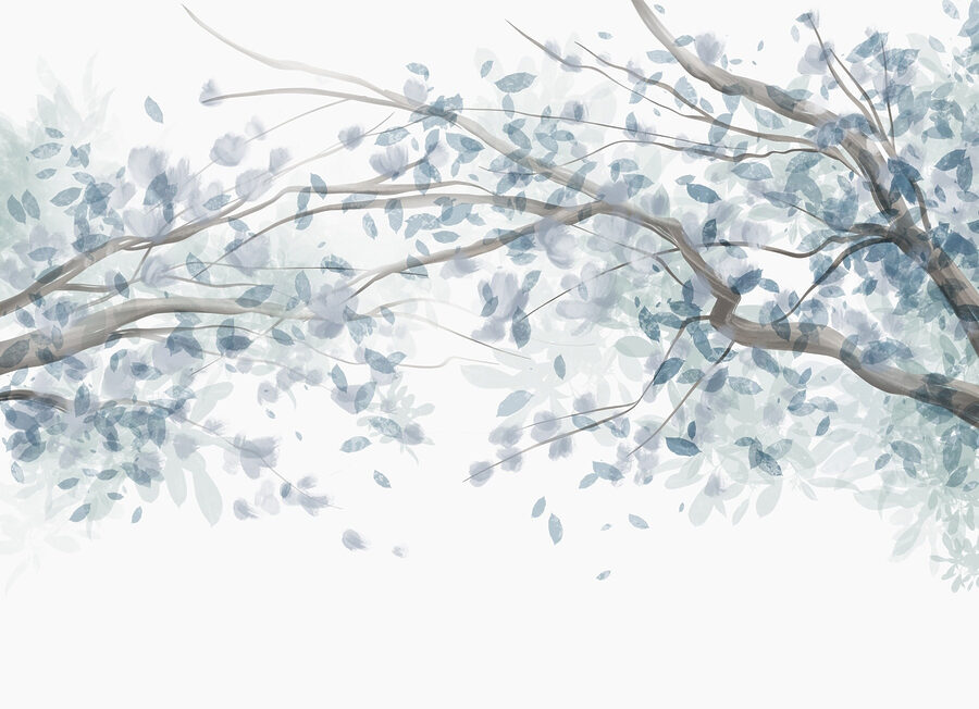 Arbre aux feuilles bleues Arbre aux feuilles bleues