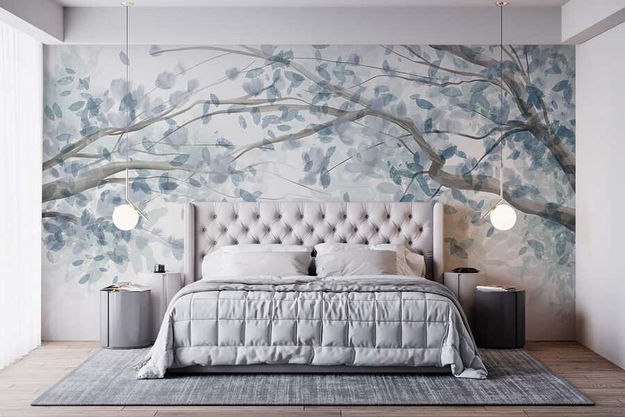Arbre aux feuilles bleues Arbre aux feuilles bleues