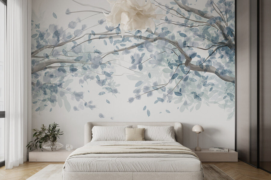 Arbre aux feuilles bleues Arbre aux feuilles bleues