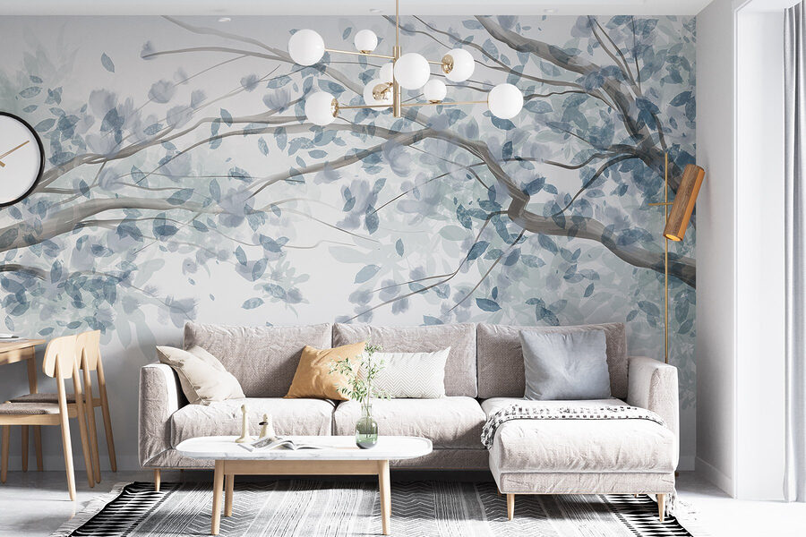 Arbre aux feuilles bleues Arbre aux feuilles bleues