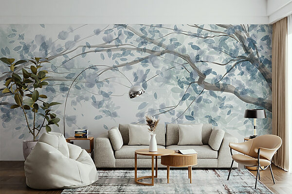 Arbre aux feuilles bleues Arbre aux feuilles bleues