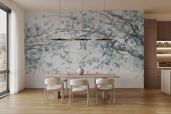 Arbre aux feuilles bleues Arbre aux feuilles bleues