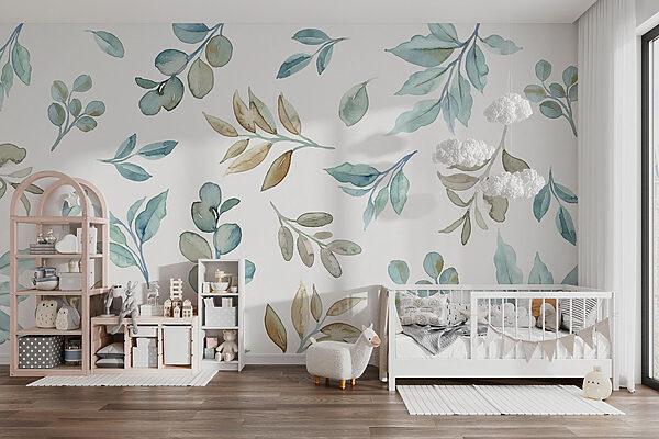 Motif de feuilles et de branches Motif de feuilles et de branches