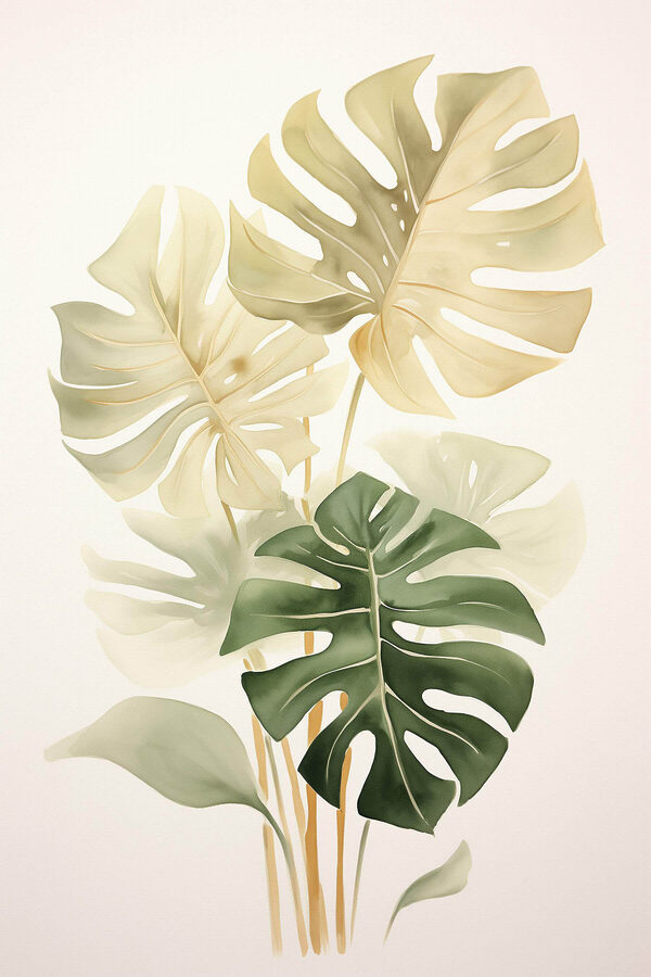 Groupe de feuilles sur fond blanc Groupe de feuilles sur fond blanc