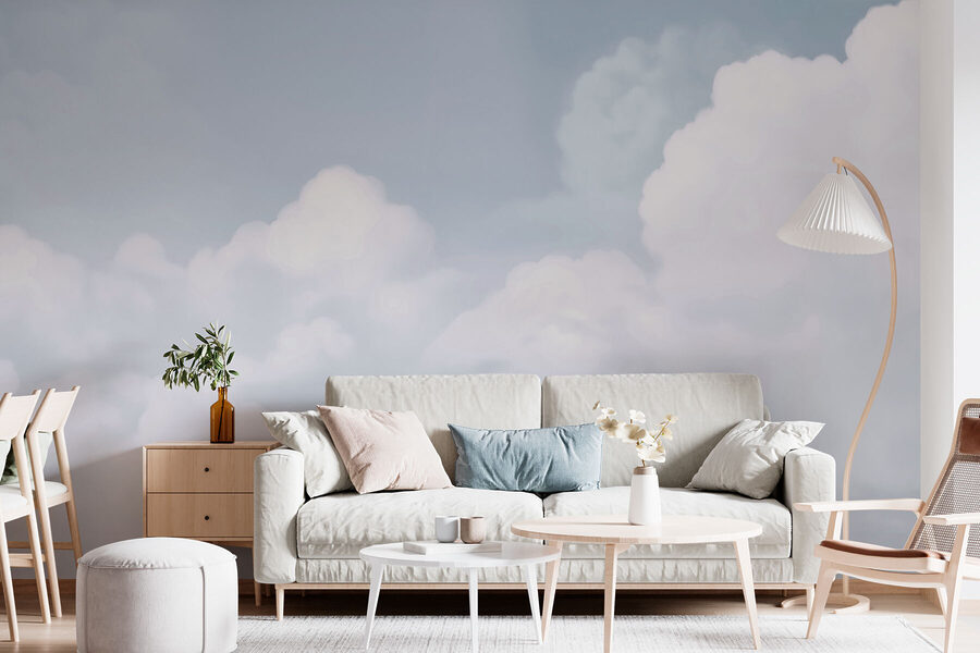 Ciel nuageux avec de nombreux nuages