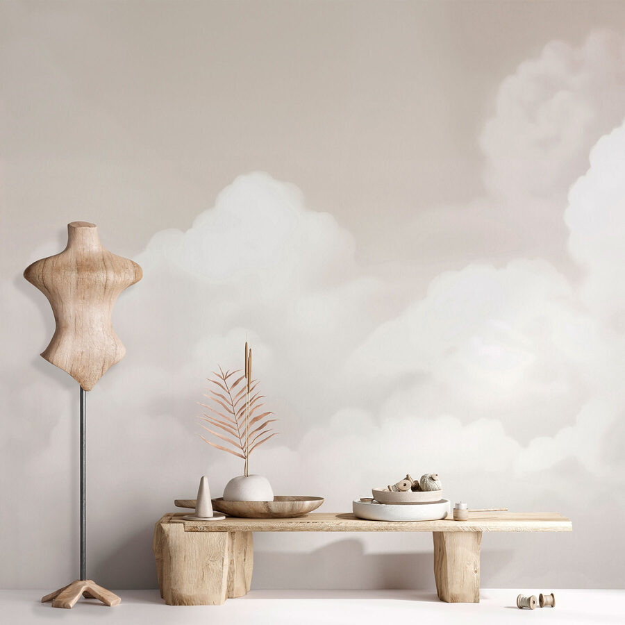 Ciel nuageux avec nuages