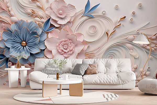 Fleurs et feuilles en papier Fleurs et feuilles en papier