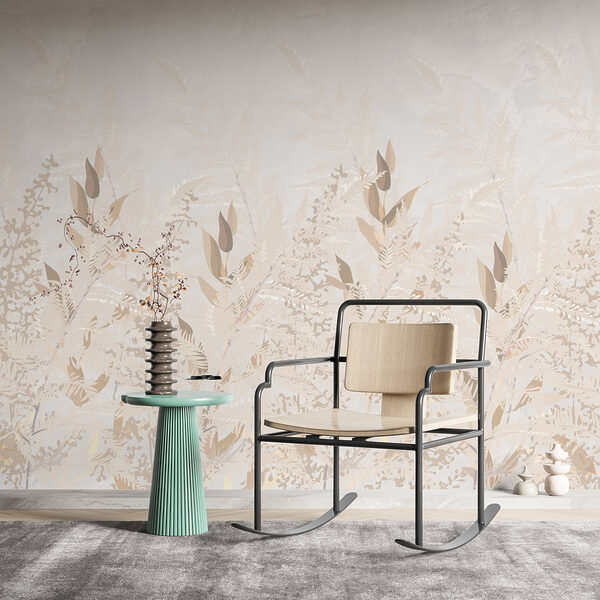 Motif d'inspiration naturelle aux tons doux Motif d'inspiration naturelle aux tons doux
