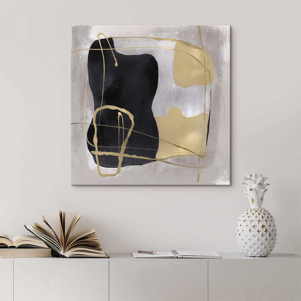 Abstract harmony in contrasting colors Abstract harmony in contrasting colors