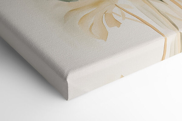 Peinture de feuilles sur fond blanc Peinture de feuilles sur fond blanc