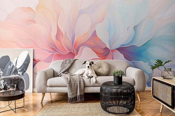 Pastels doux dans des motifs fluides Pastels doux dans des motifs fluides