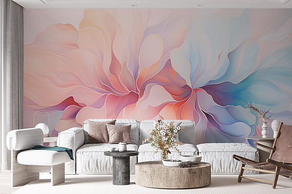 Pastels doux dans des motifs fluides Pastels doux dans des motifs fluides