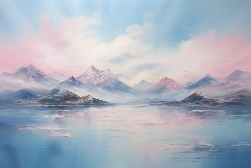 Peinture de montagnes et d'eau Peinture de montagnes et d'eau
