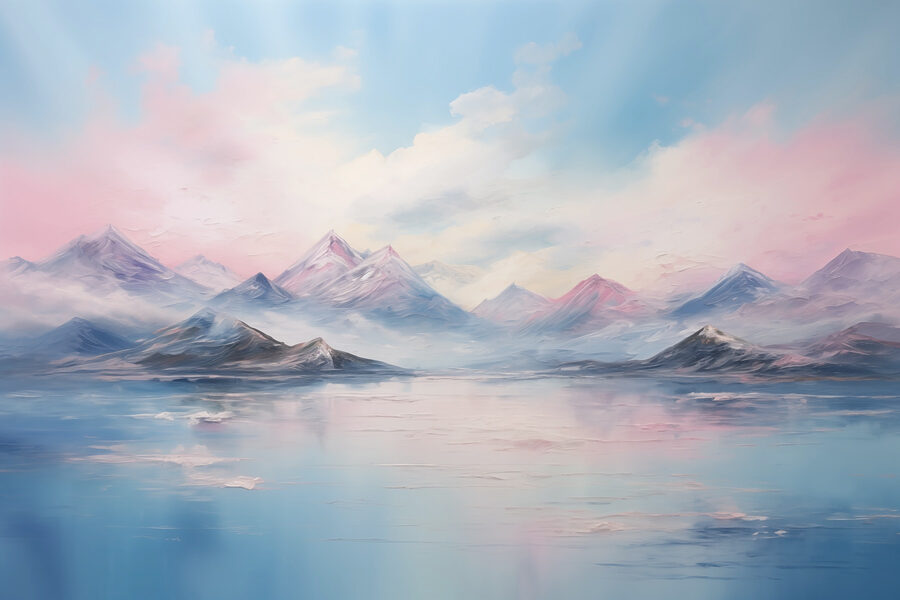 Peinture de montagnes et d'eau Peinture de montagnes et d'eau