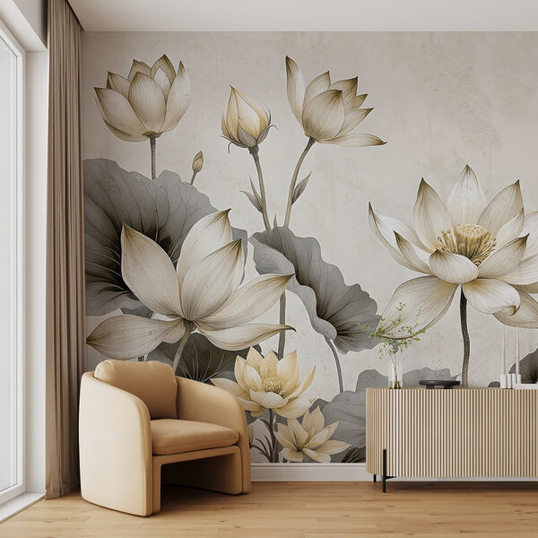 De belles fleurs dans des teintes douces De belles fleurs dans des teintes douces