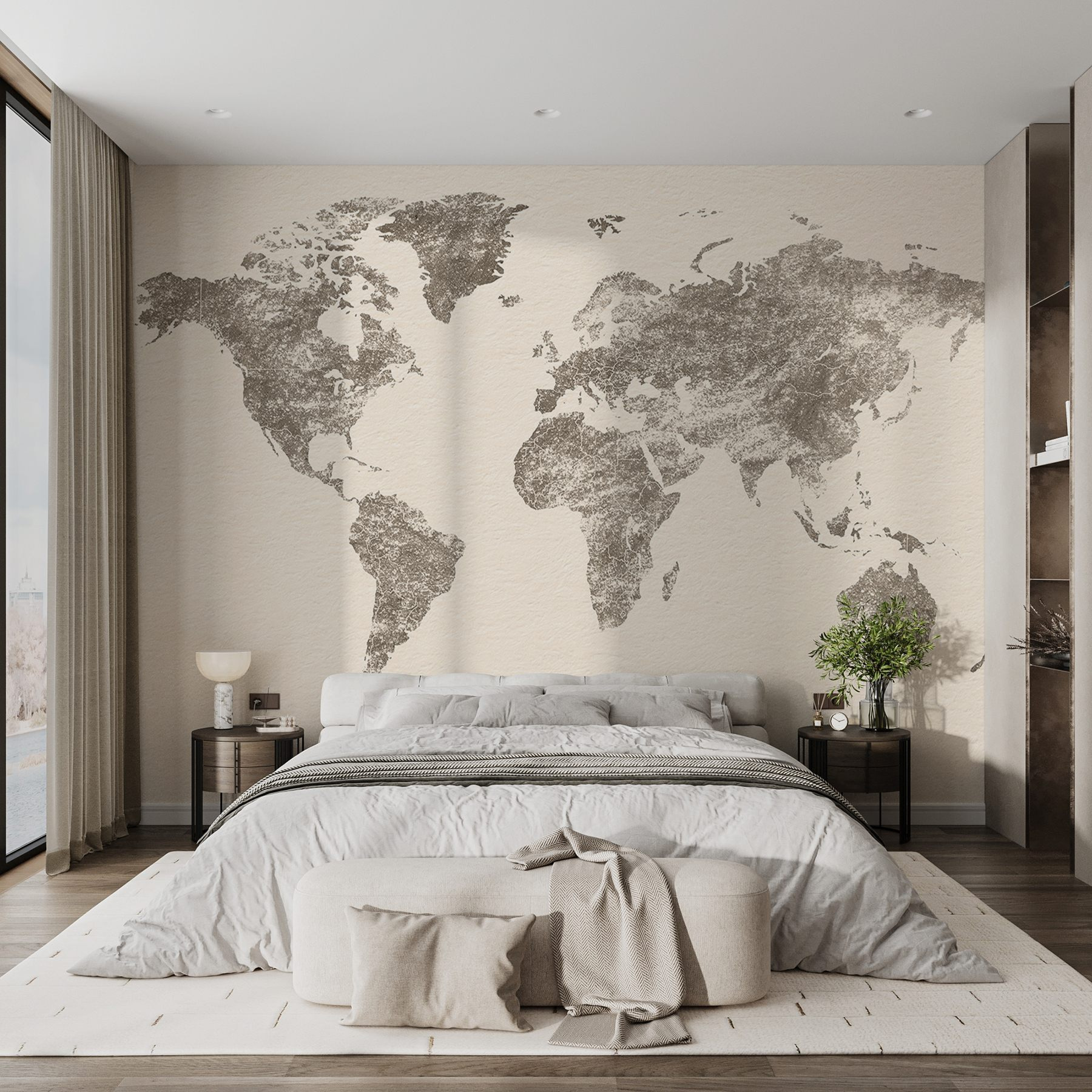 Map of the world Map of the world