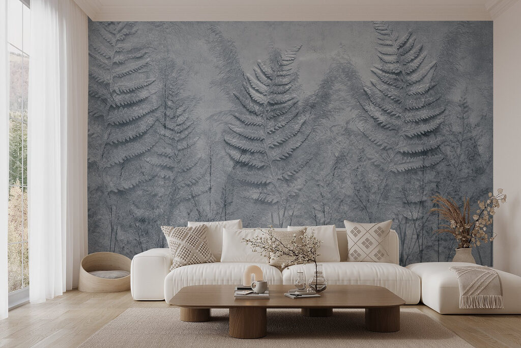 Group of fern leaves Group of fern leaves