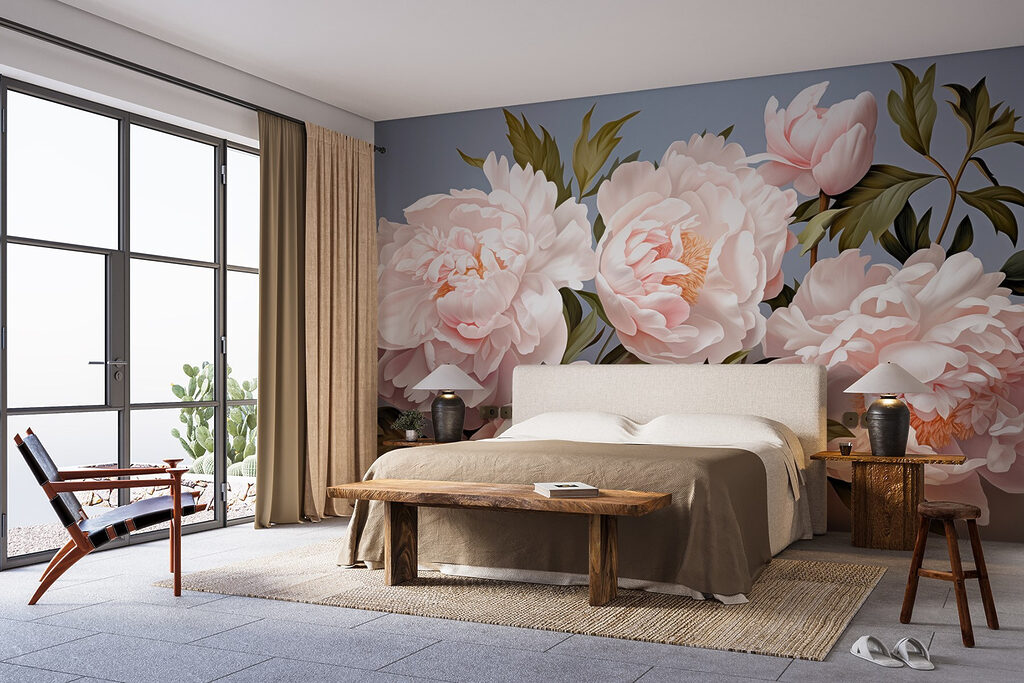 Group of white flowers Group of white flowers