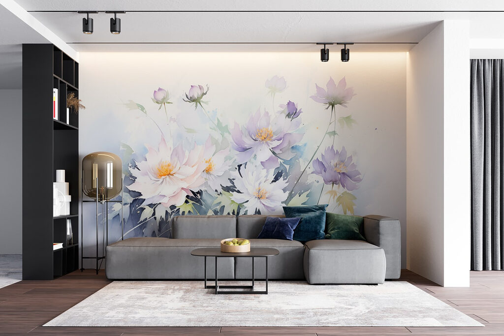 Peinture de fleurs sur fond blanc w08883pig6mr 1024x683 - Peinture de fleurs sur fond blanc