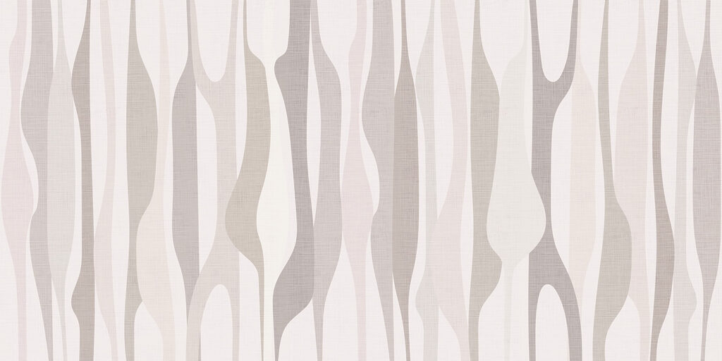Des lignes fluides dans des tons sourds Des lignes fluides dans des tons sourds
