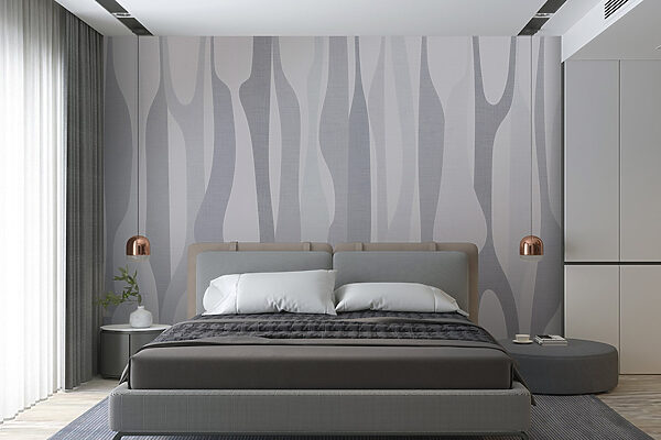 Tissu blanc et gris à motifs Tissu blanc et gris à motifs