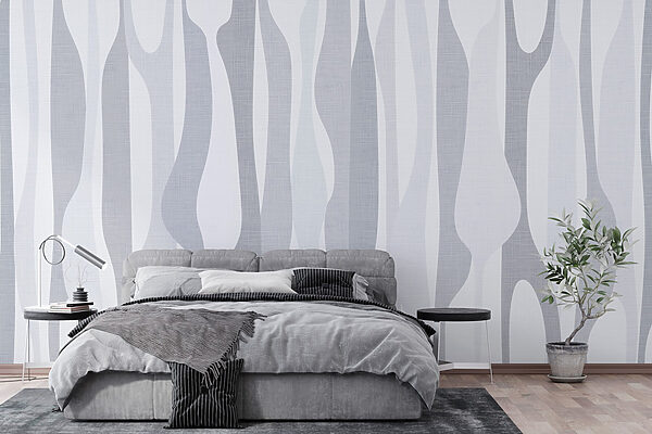Tissu blanc et gris à motifs Tissu blanc et gris à motifs