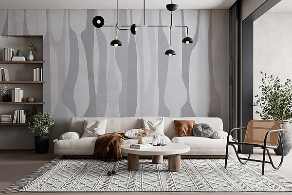 Tissu blanc et gris à motifs Tissu blanc et gris à motifs
