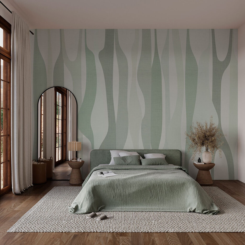 Gentle waves of soft color