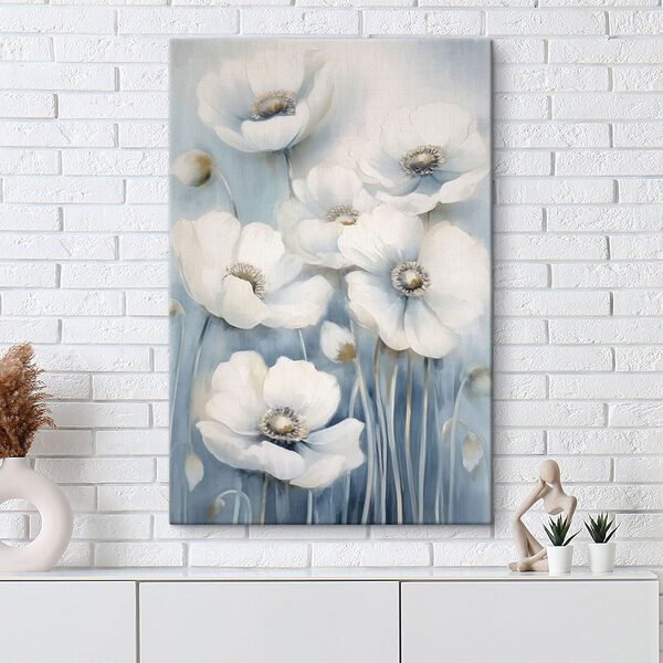 Peinture de fleurs blanches Peinture de fleurs blanches