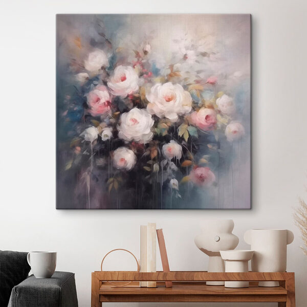 Peinture de fleurs dans un vase Peinture de fleurs dans un vase
