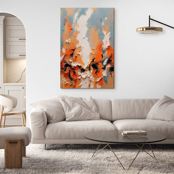 Des couleurs vives dans l'expression abstraite Des couleurs vives dans l'expression abstraite