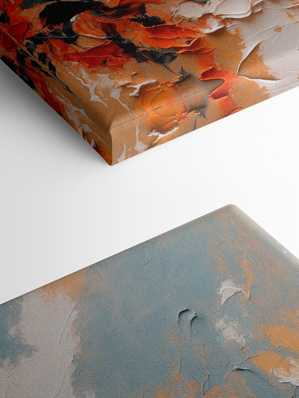 Des couleurs vives dans l'expression abstraite Des couleurs vives dans l'expression abstraite