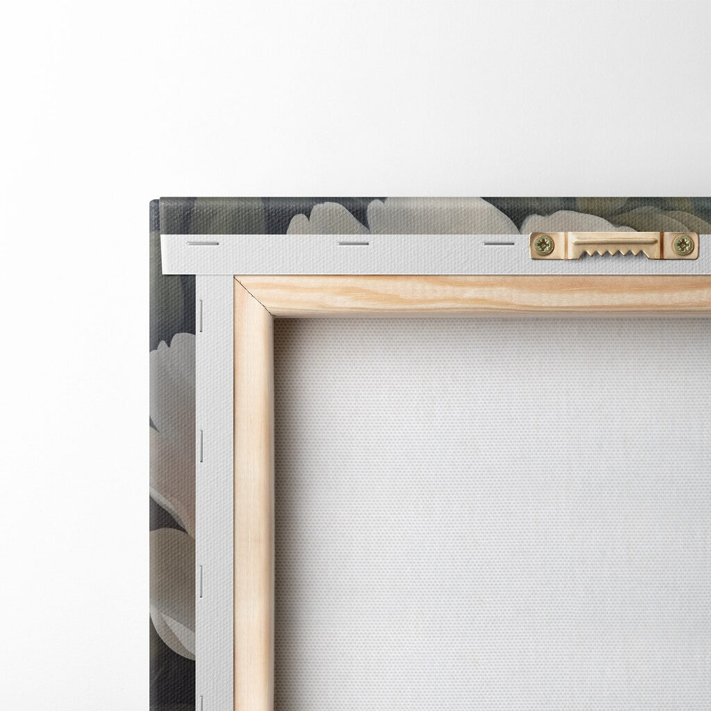 Painting of white flowers