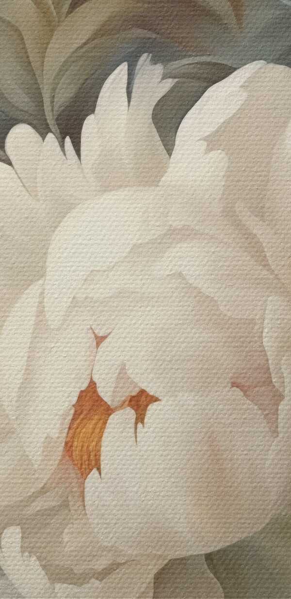 Peinture de fleurs blanches Peinture de fleurs blanches