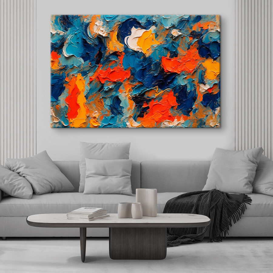 Des couleurs vives dans une expression vive