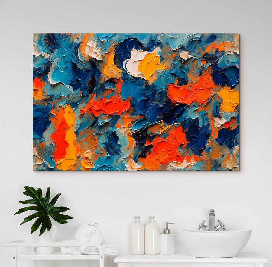 Des couleurs vives dans une expression vive