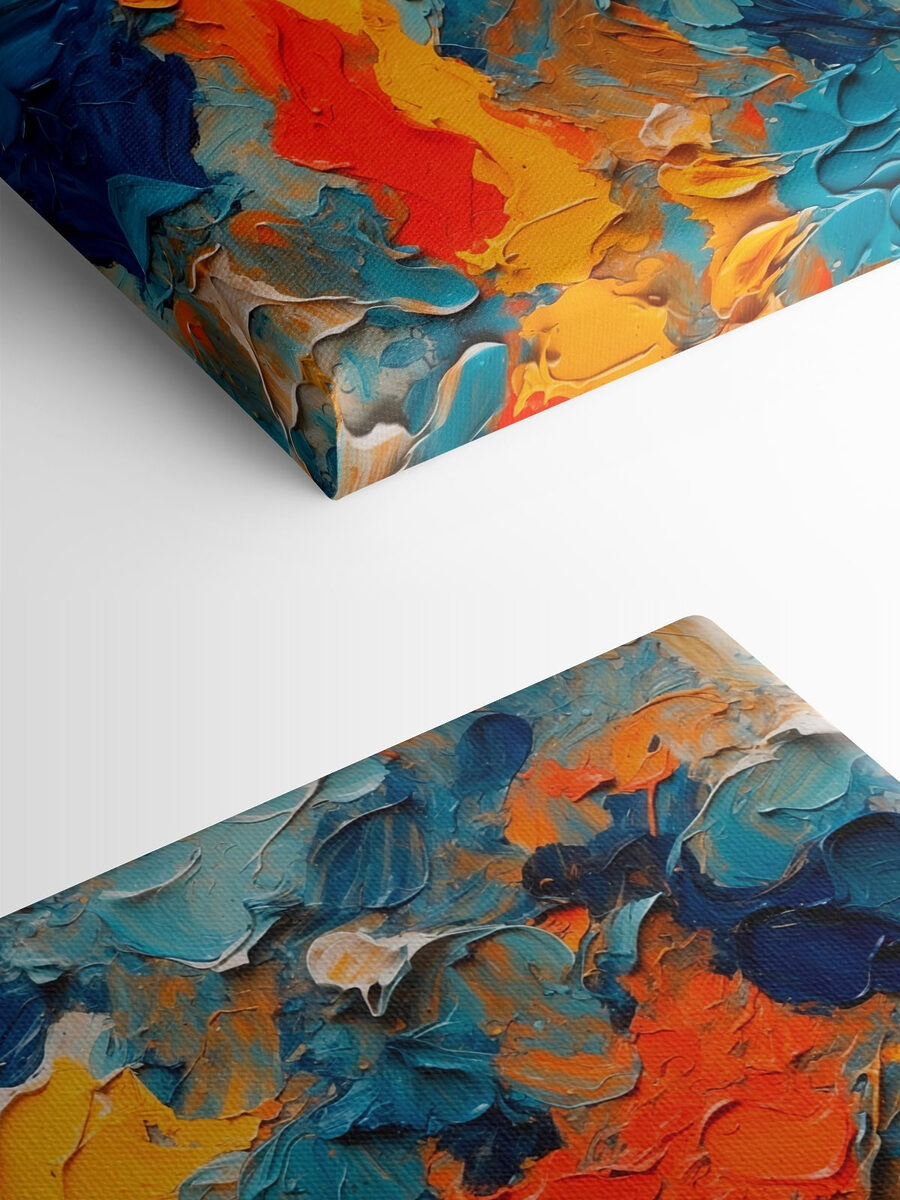 Des couleurs vives dans une expression vive