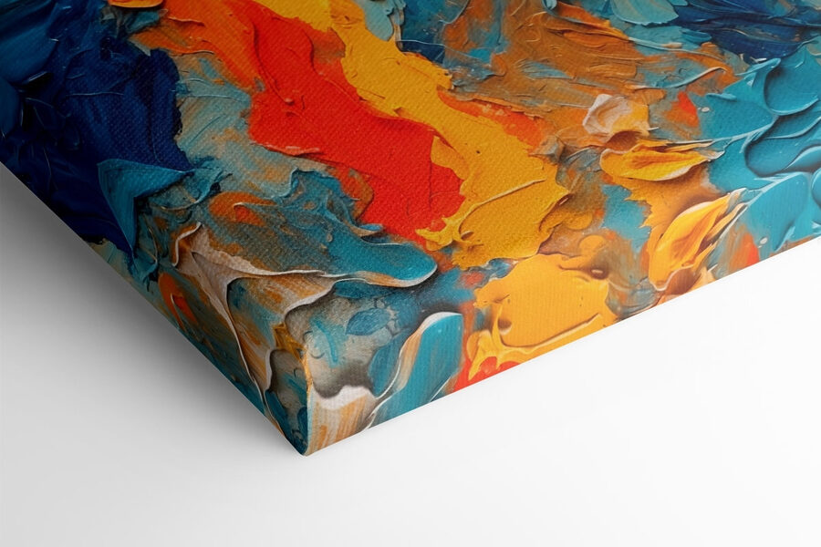 Des couleurs vives dans une expression vive