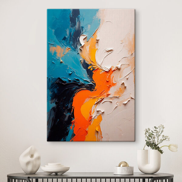 Des tourbillons de couleurs et de textures vibrantes Des tourbillons de couleurs et de textures vibrantes