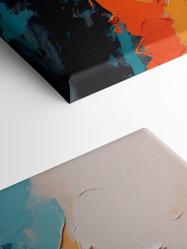 Des tourbillons de couleurs et de textures vibrantes Des tourbillons de couleurs et de textures vibrantes