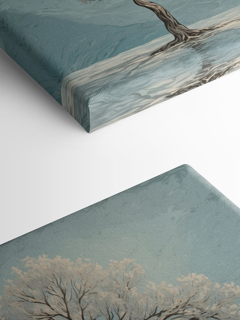 Two trees in the water Two trees in the water