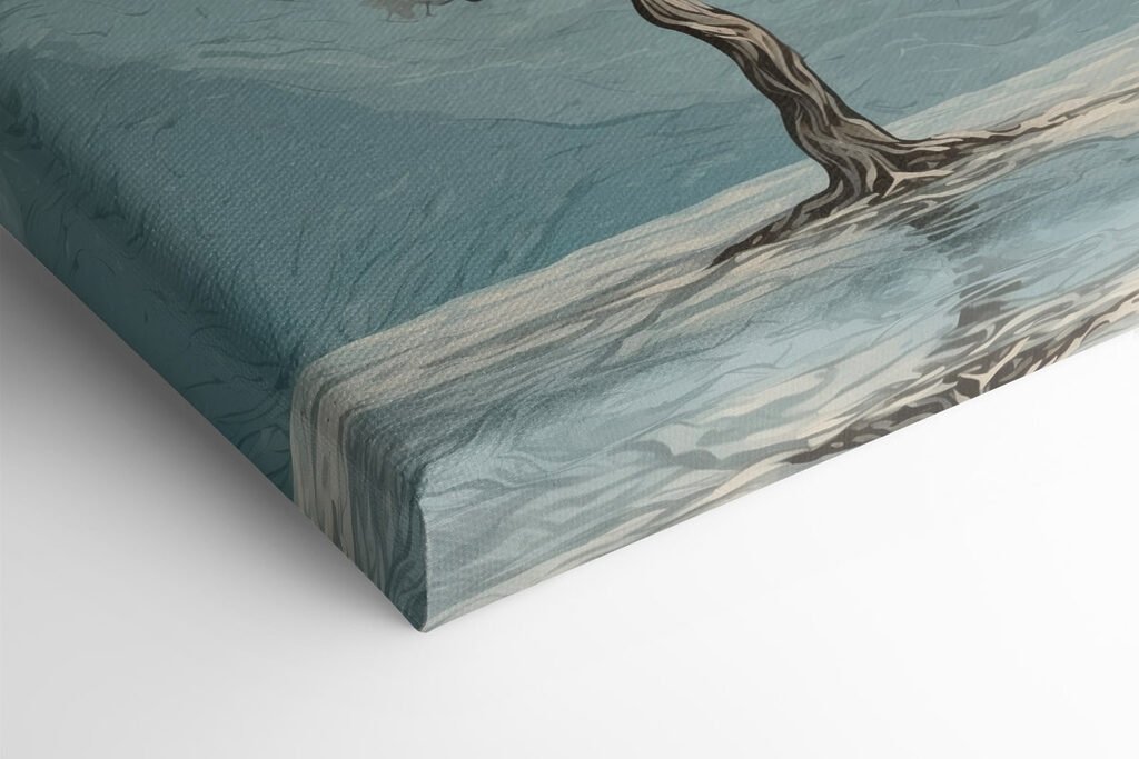 Two trees in the water Two trees in the water