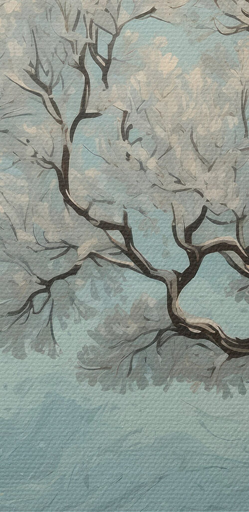 Two trees in the water Two trees in the water