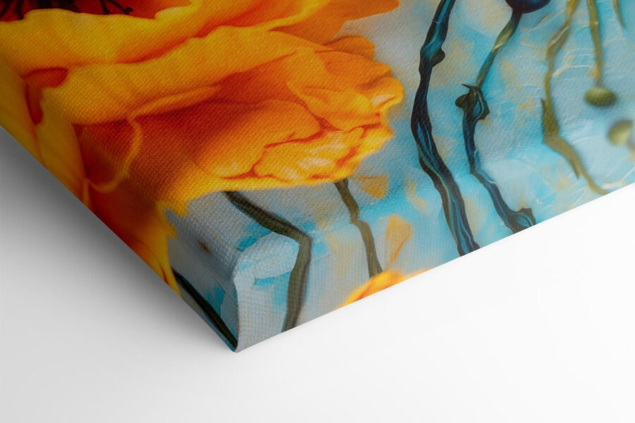 Des fleurs éclatantes pour un décor serein