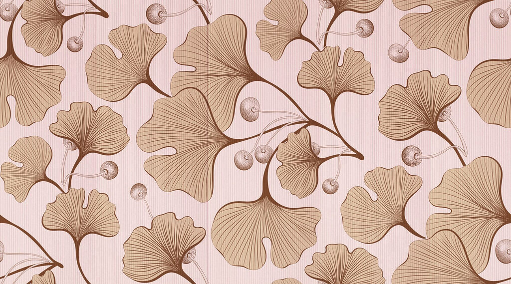 Élégant motif botanique dans des tons doux. Élégant motif botanique dans des tons doux.